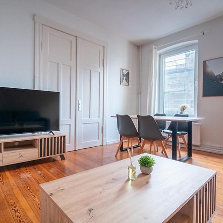 Grosses Apartment Mit 2 Balkonen Zentral Am Nordertor Flensburg Eksteriør bilde