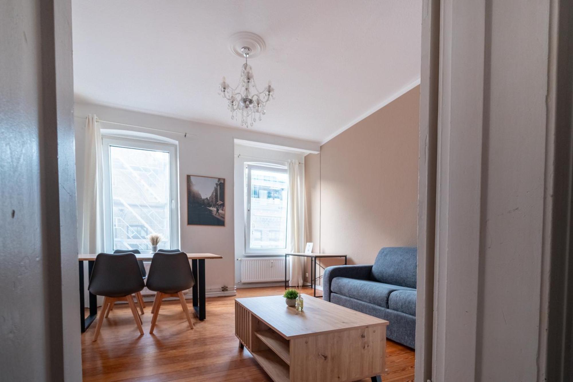 Grosses Apartment Mit 2 Balkonen Zentral Am Nordertor Flensburg Eksteriør bilde