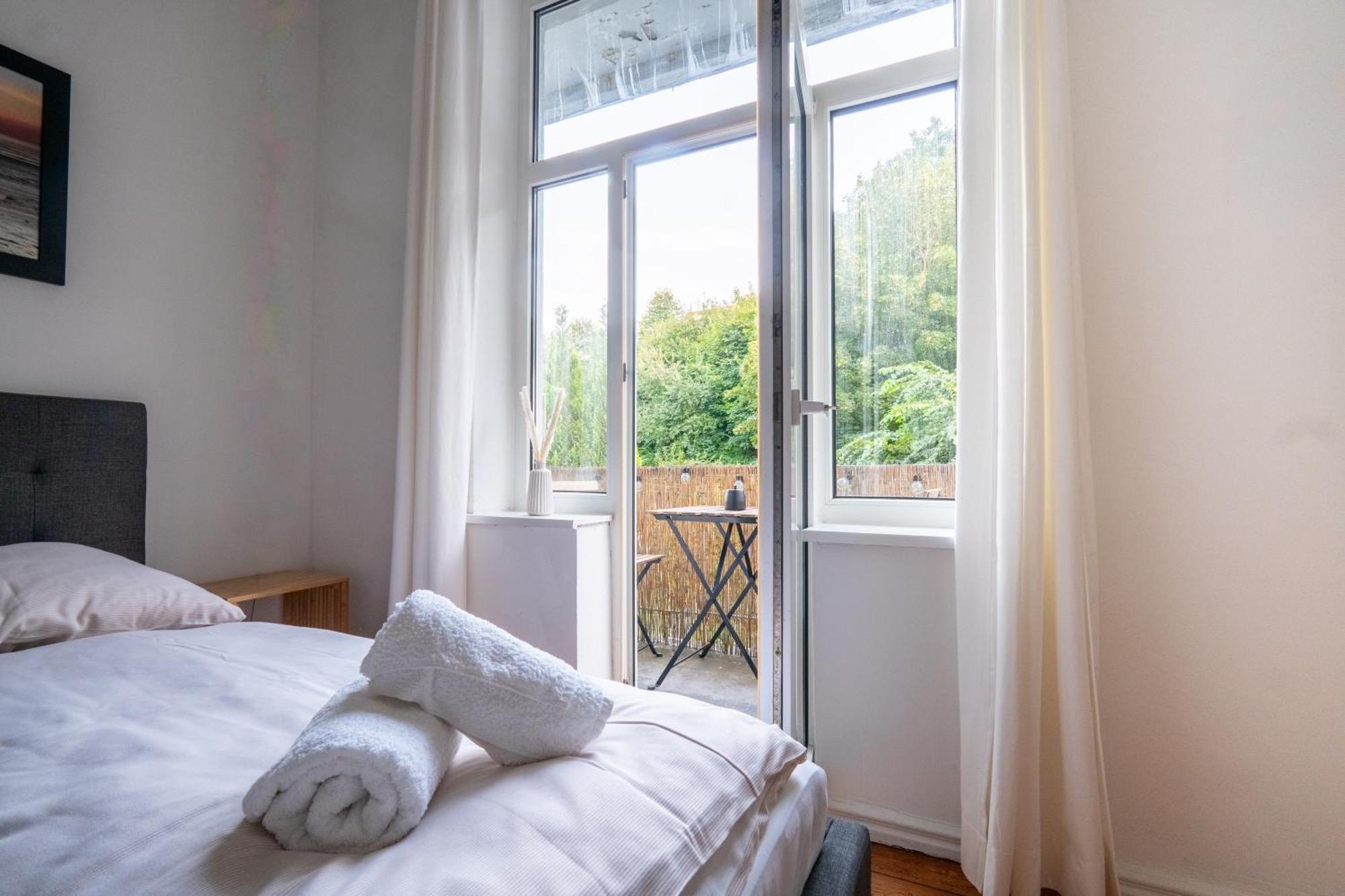 Grosses Apartment Mit 2 Balkonen Zentral Am Nordertor Flensburg Eksteriør bilde